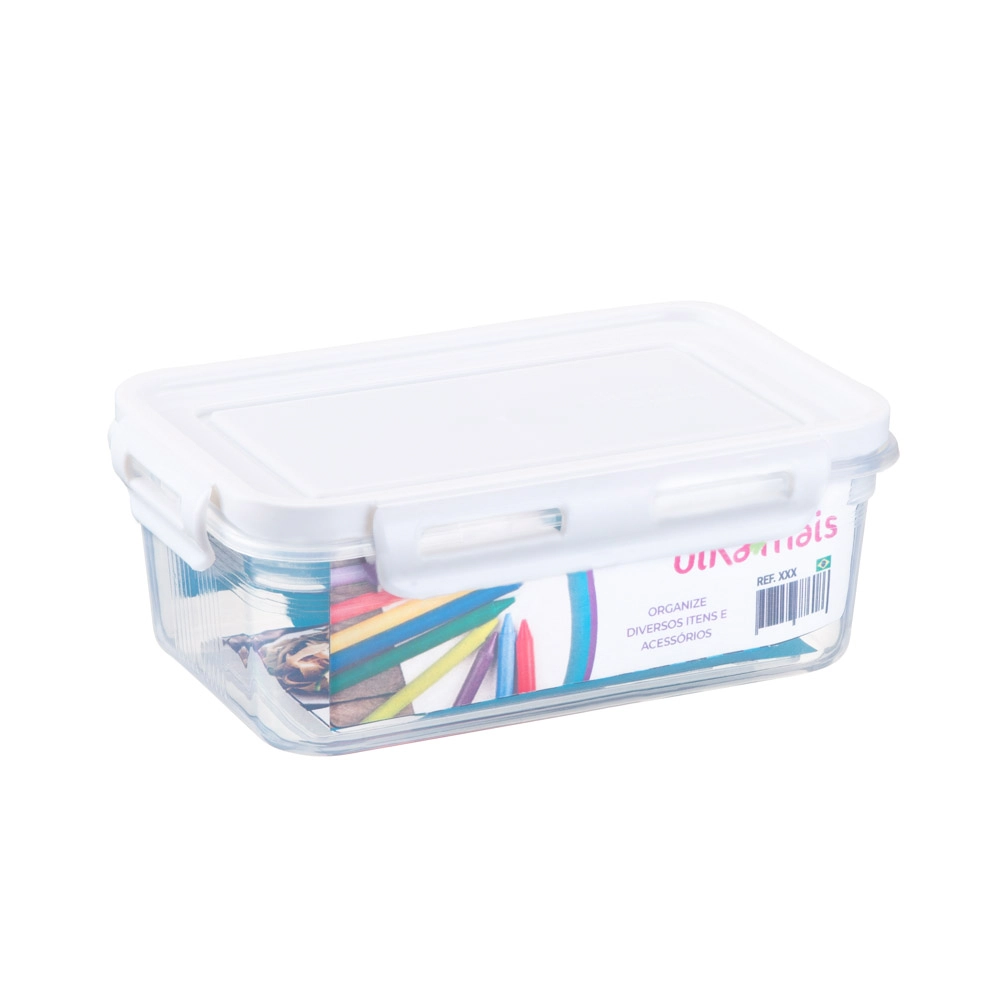 Organizador Trava Bco 500ml 309 Zplastic