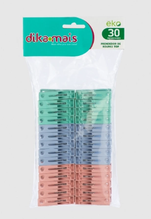 Prendedor De Roupas Forte C 30pcs 826 Zelar