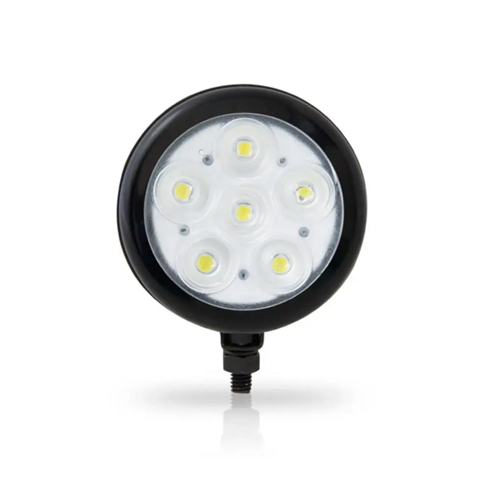 Farol Auxiliar Corpo Preto 6 Leds Azul - AUTOPOLI AP760