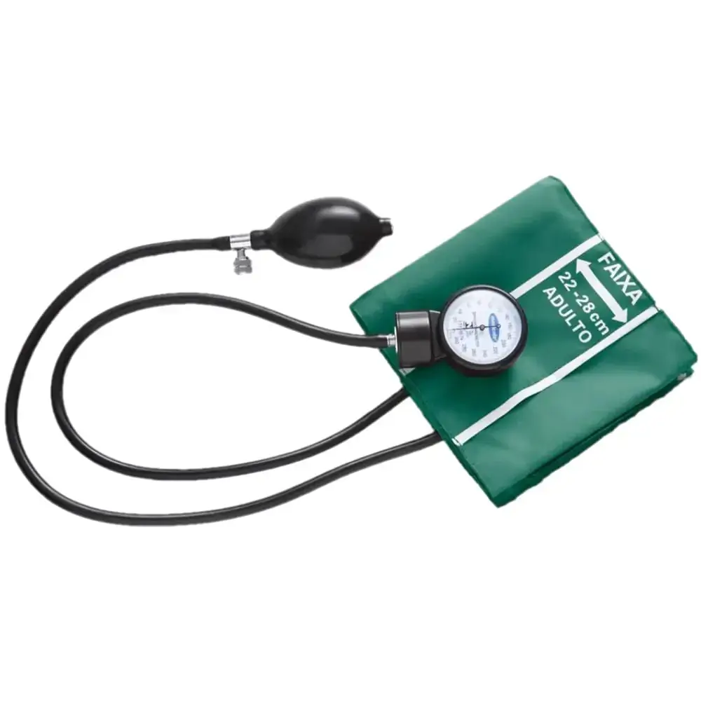 Aparelho De Pressão Medicate - Velcro Adulto - Verde