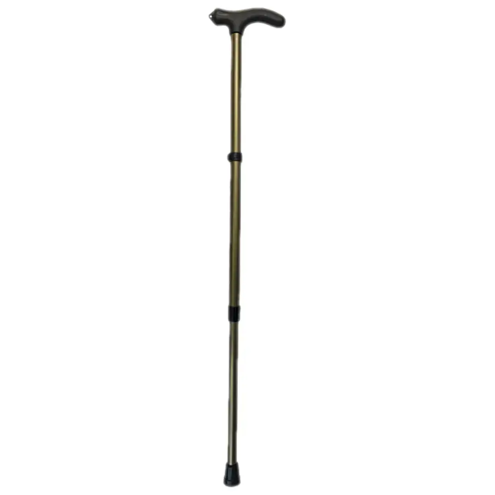 Bengala T com Regulagem de Altura Bronze/Marrom MD163 Medicate