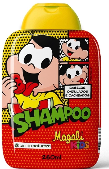 Shampoo Turma Da Monica Magali Cacheado/Ondulado 260ml