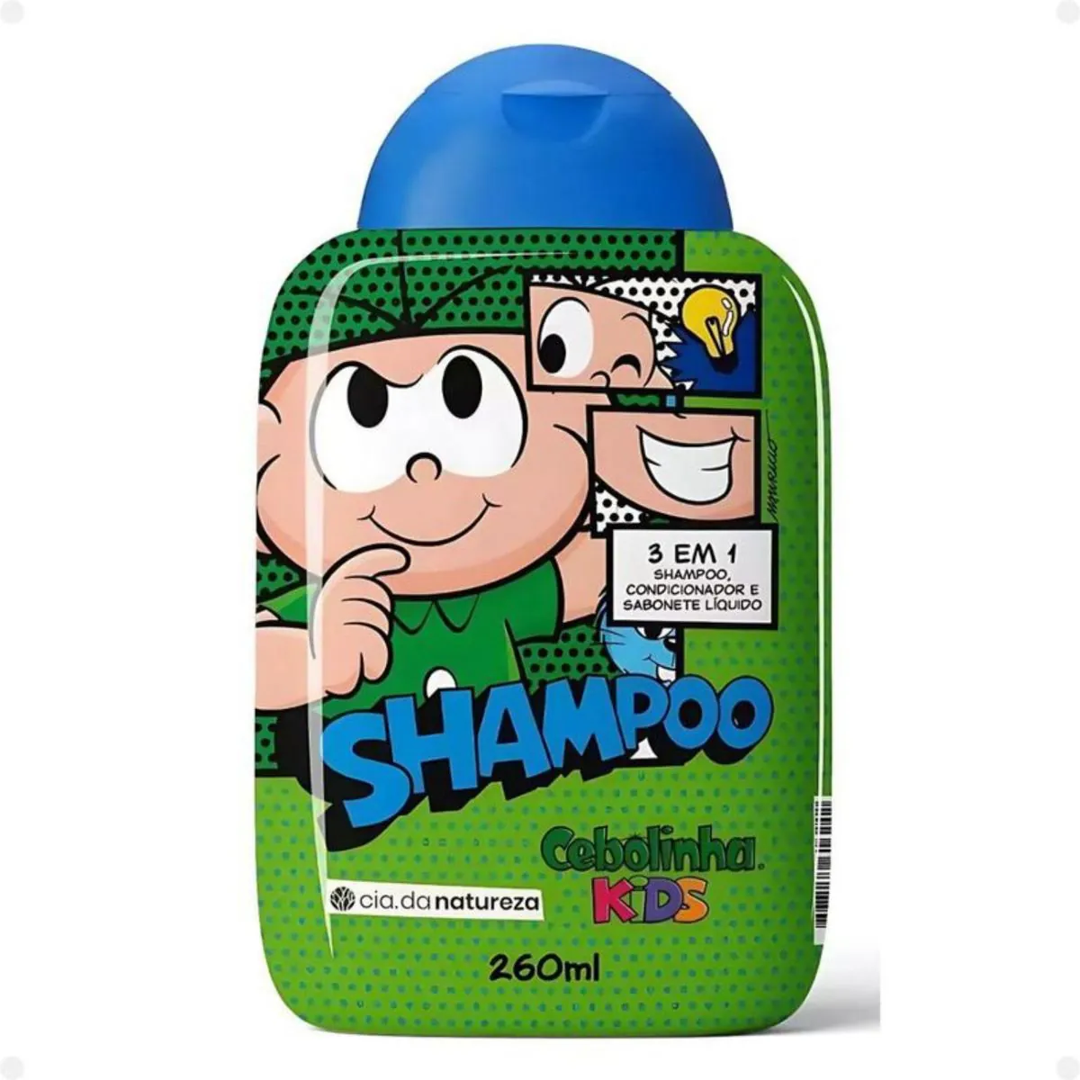 Shampoo Turma Da Monica Cebolinha 3em1 260ml