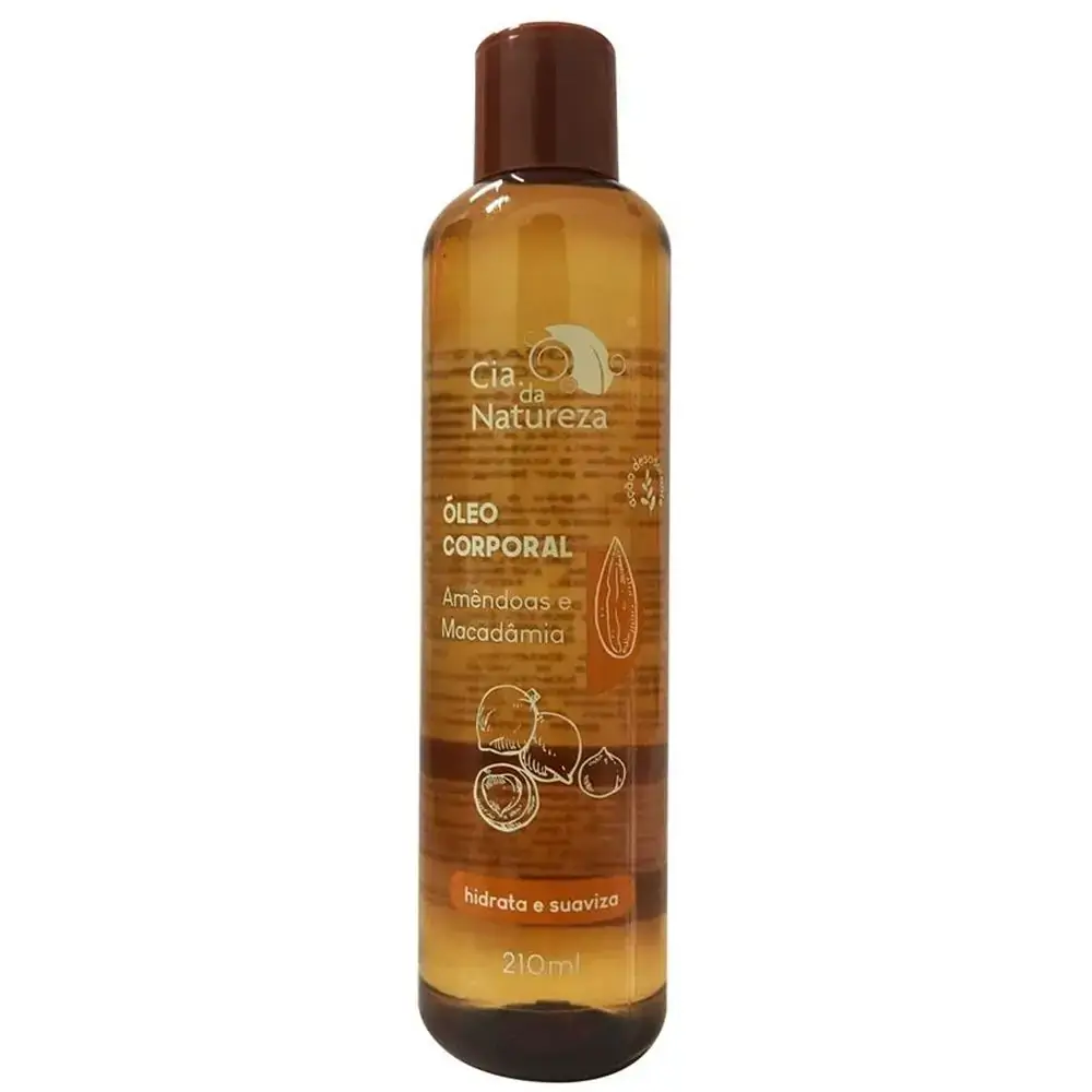 Cia Da Natureza Oleo Pele Amend/macadamia En