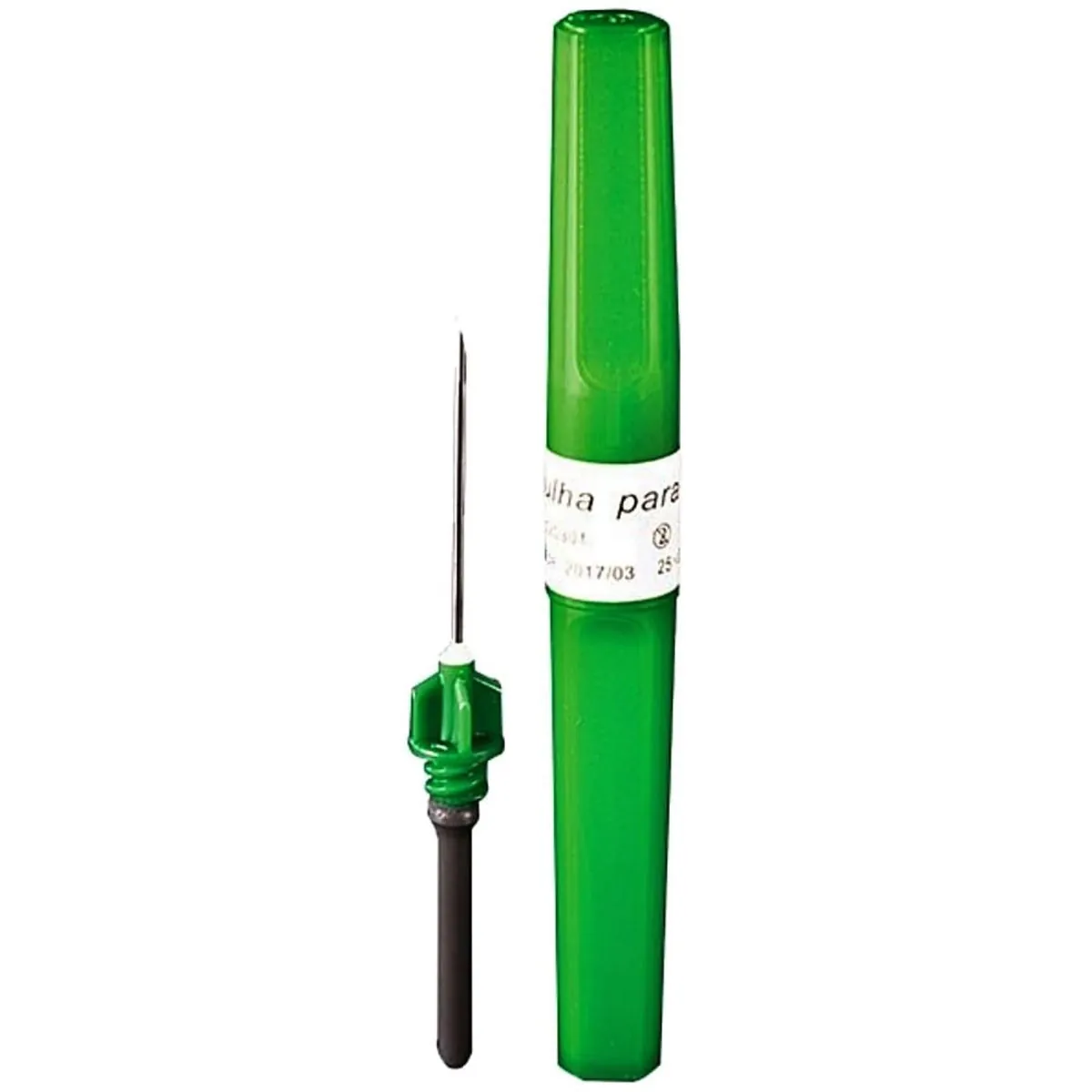 Agulha Vácuo Coleta Múltipla 21G 25x0.8mm - 100 unidades