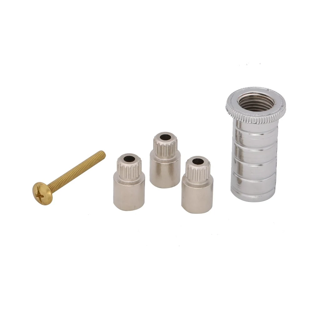 Kit Aumento Extensor Prolongador De Registro Padrão Deca ou Similar 30mm Canopla Abs Cromado