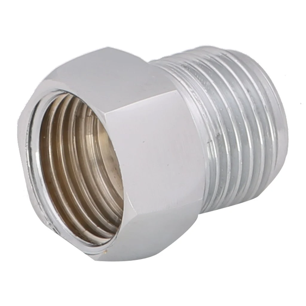 Extensor Aumento Prolongador Curto Rosca 1/2" Cromado Rieti