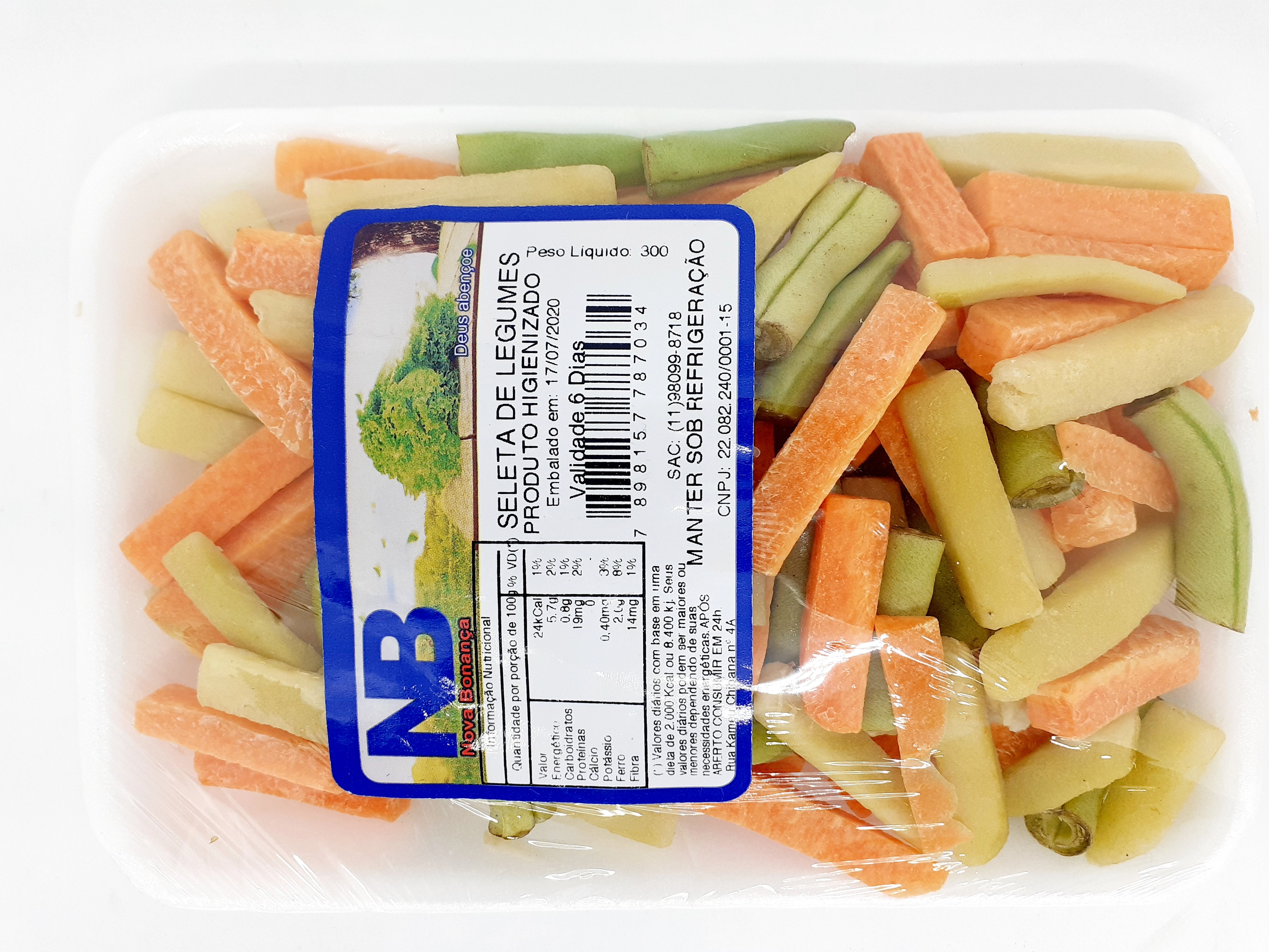 Seleta Legumes Nova Bonança 300g