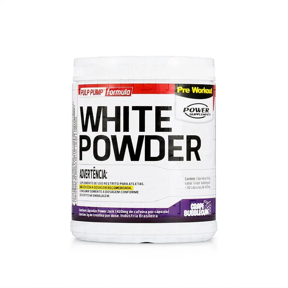 White Powder 30 Cápsulas Power Supplements