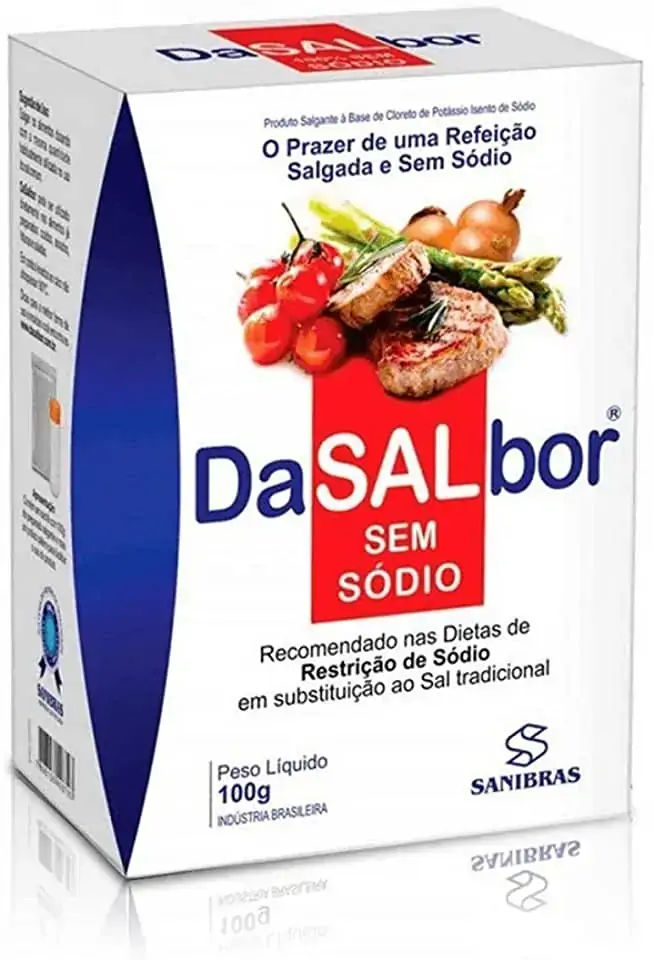 Sanibras Dasalbor Sem Sodio 100g