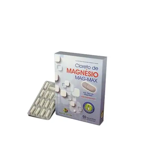 Cloreto De Magnésio Terra Verde Mag Max Sanibras 60 Caps