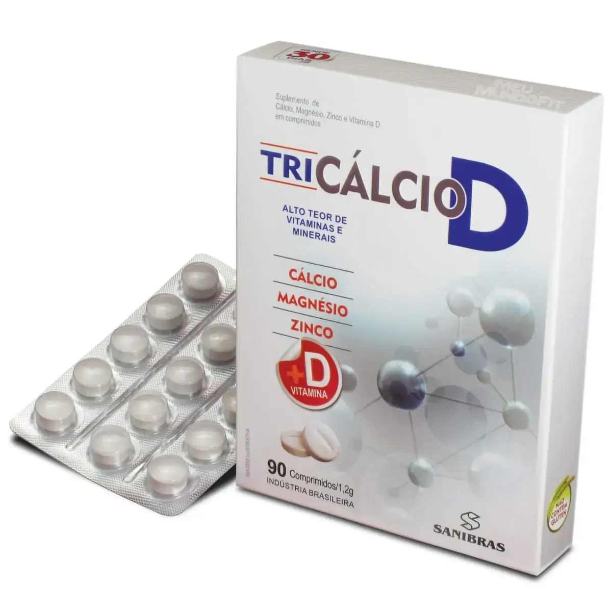 Tri Calcio D Terra Verde 90 Caps .