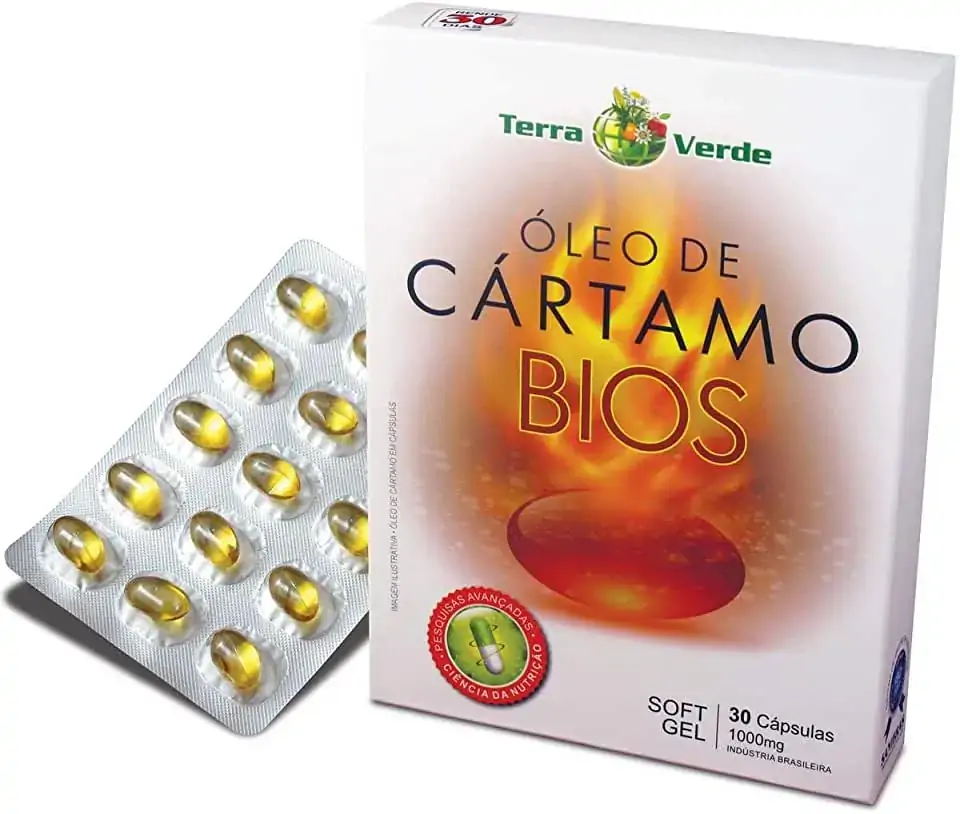 óleo De Cártamo 1000mg 30caps Terra Verde