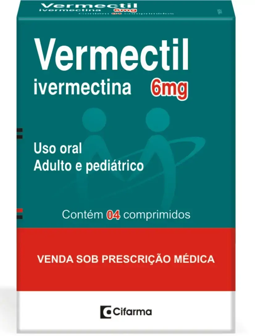 Vermectil 6mg Caixa 4 Comp