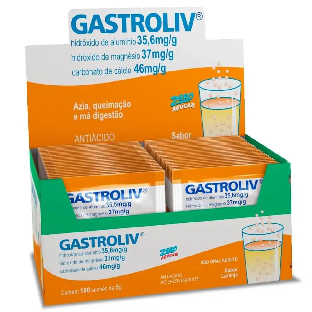 Gastroliv 35,6 37 46mg Po Efv 100 Sach X 5g Sb Laranja