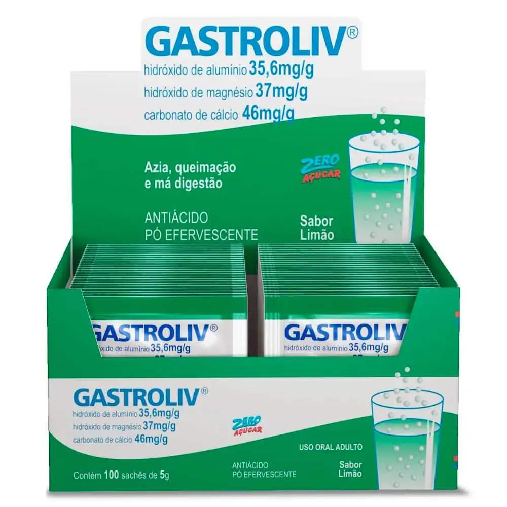 Gastroliv 35,6 37 46mg Po Efv 100 Sach X 5g Sb Limao