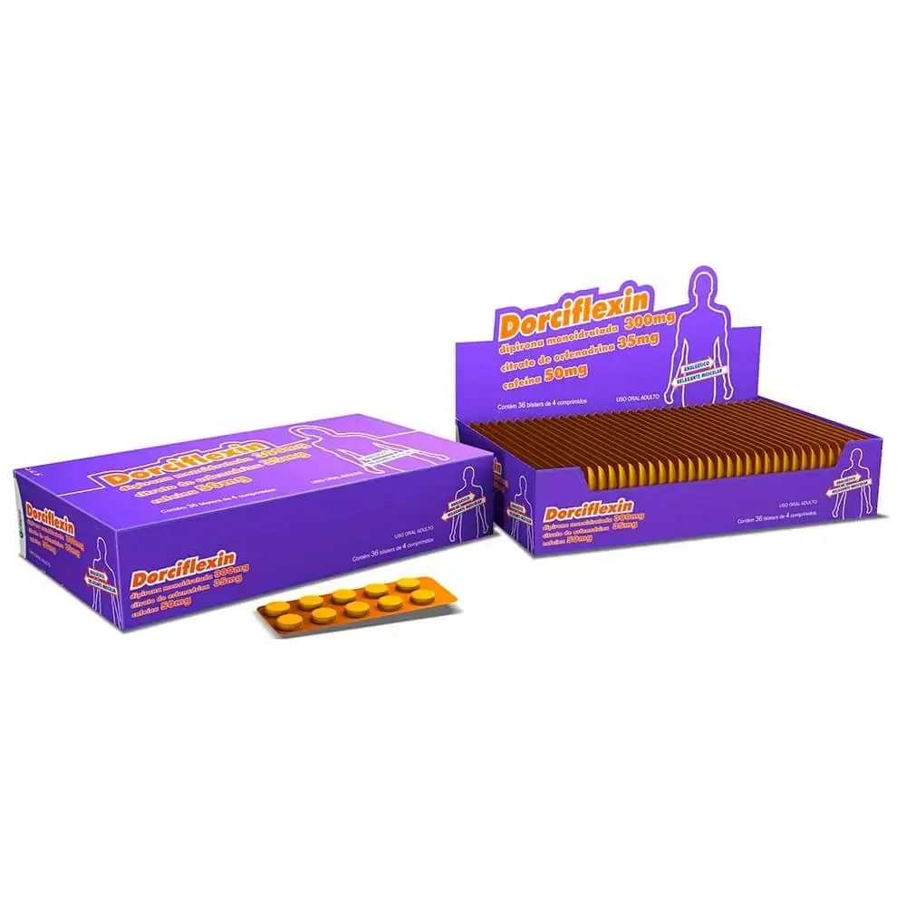 Dorciflexin 35 300 50mg Caixa 240 Comp