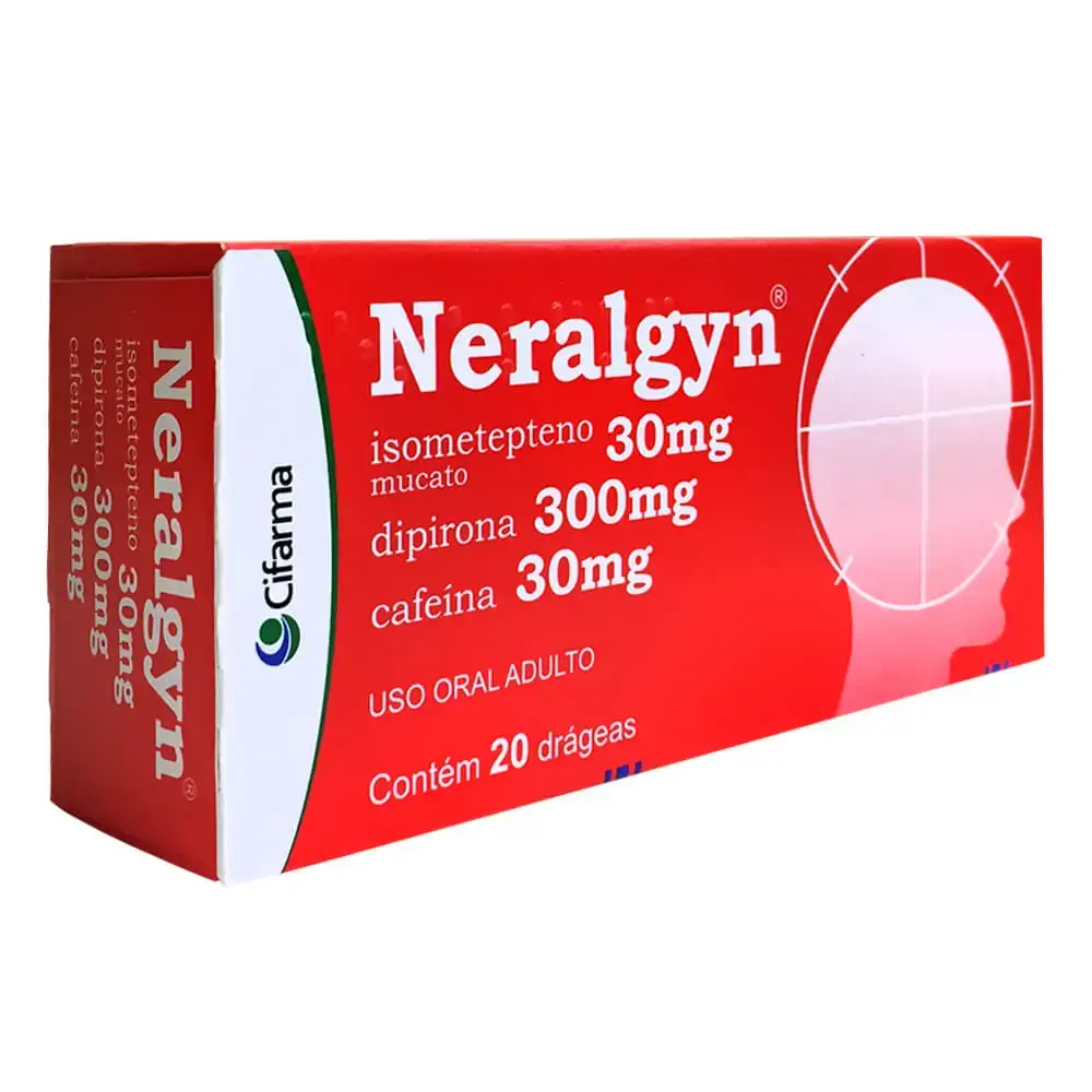 Neralgyn 30 300 30mg Fr 20 Drg