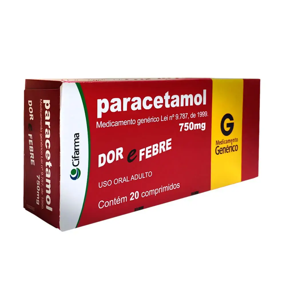 Paracetamol 750mg 20comp Cifarma