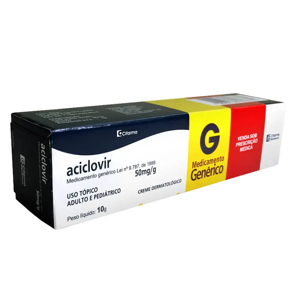 Aciclovir 50 Mg/g 1 G Cifarma Genérico