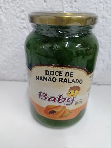Doce Mamao Ralado Vd 680gr