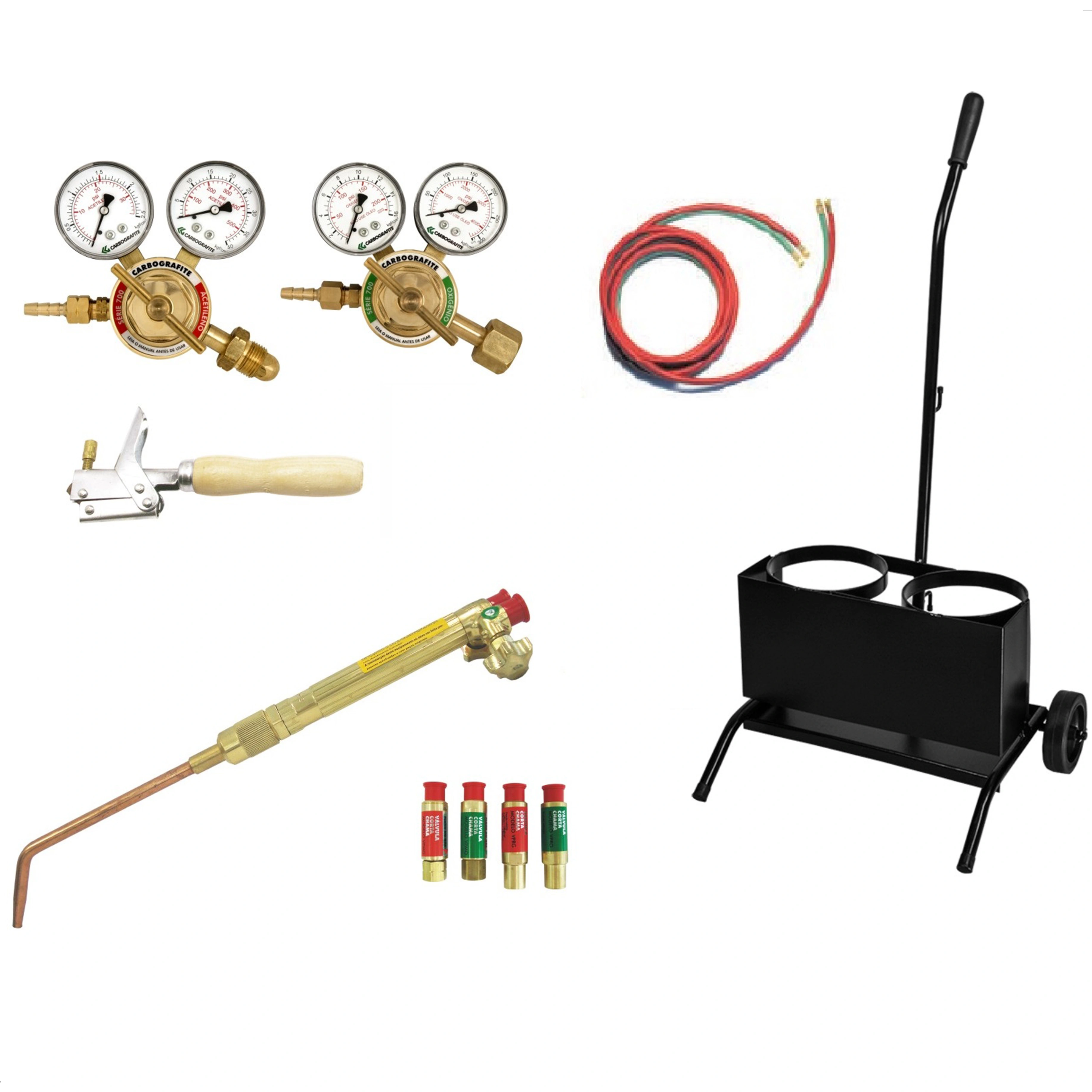 Kit para Solda Portátil Carbografite