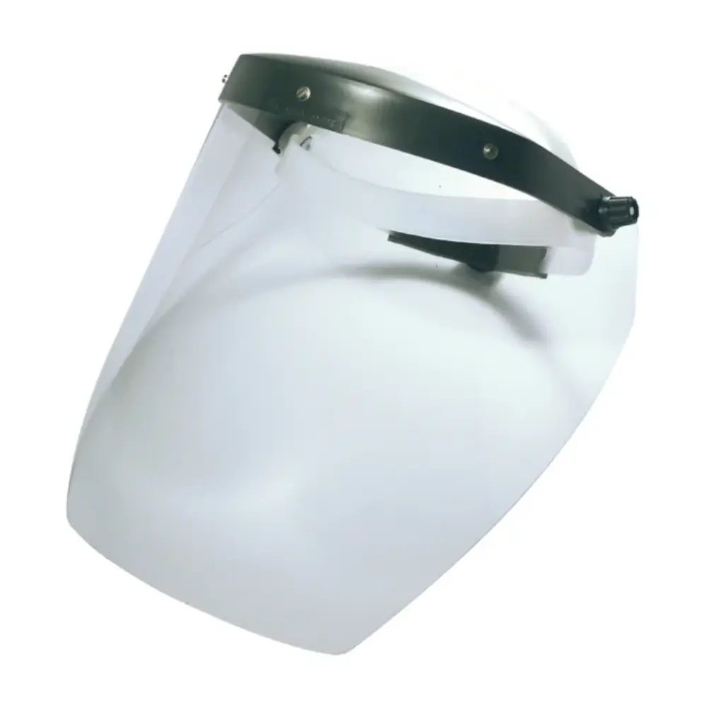 Protetor Facial Incolor 8 Com Catraca Carbografite
