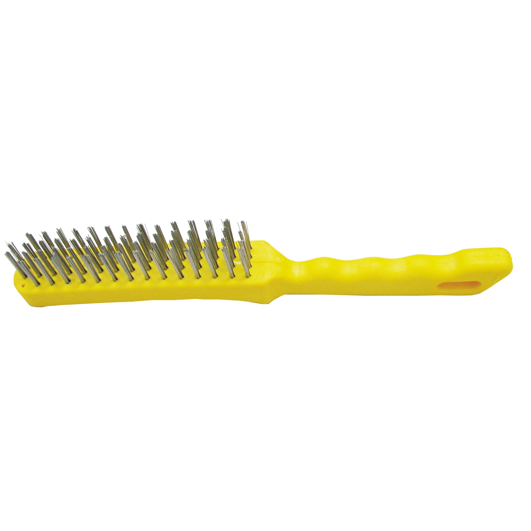 Escova de Aço Manual com Cabo Plástico 3 Fileiras 012326812 Carbografite
