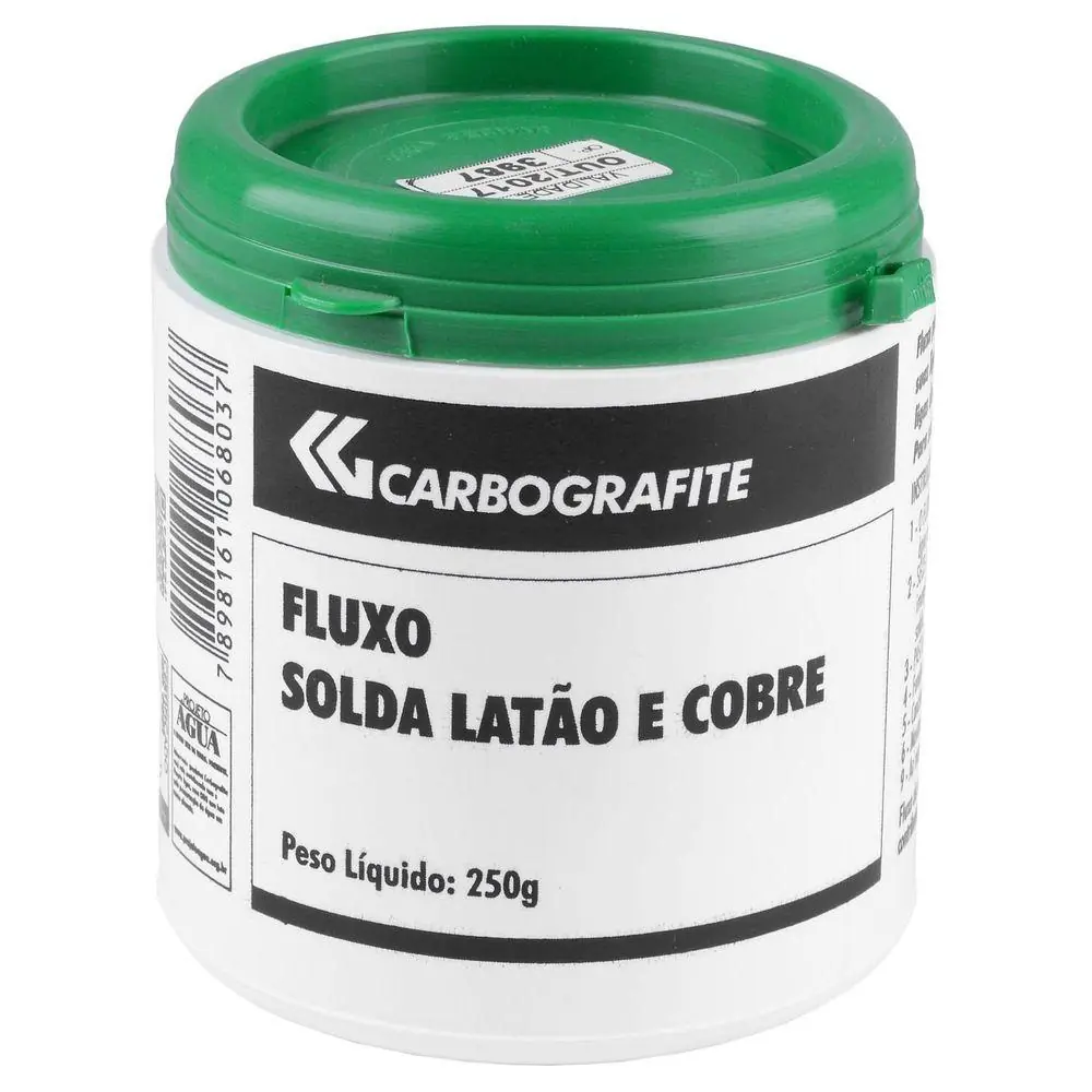 Fluxo De Solda Latão / Cobre Carbografite 250g