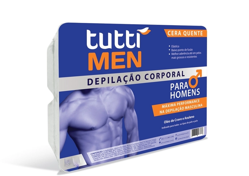Cera Tutti Depil Elastica Men 250g