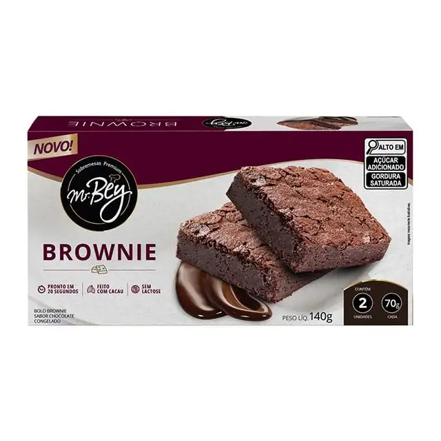 Brownie Mr Bey Choc/nozes 140g