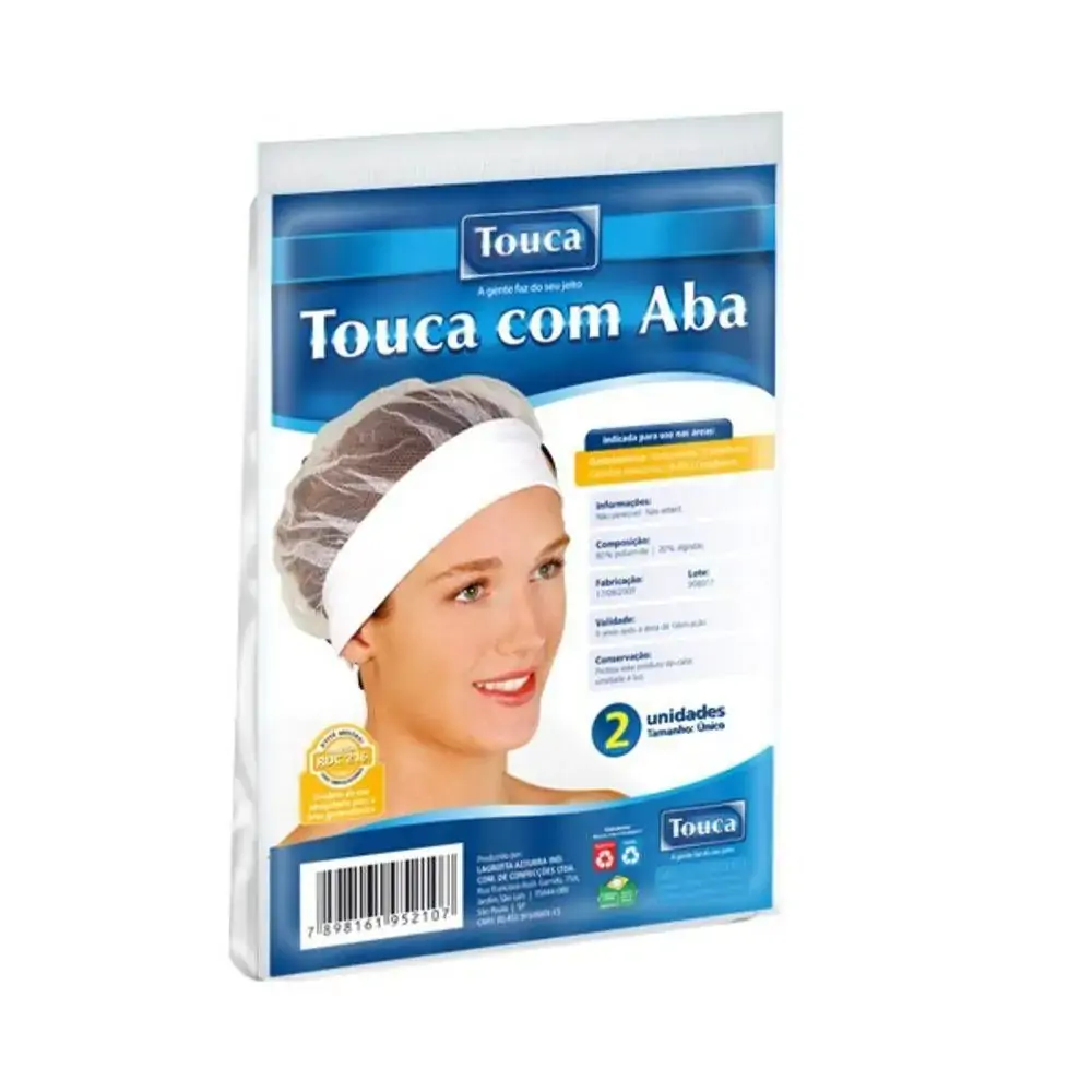 Touca C/aba Branca C/2
