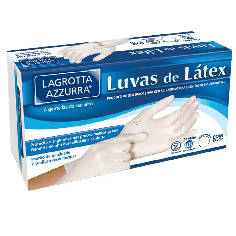 Luva P/proc.med C/100 Lagrotta