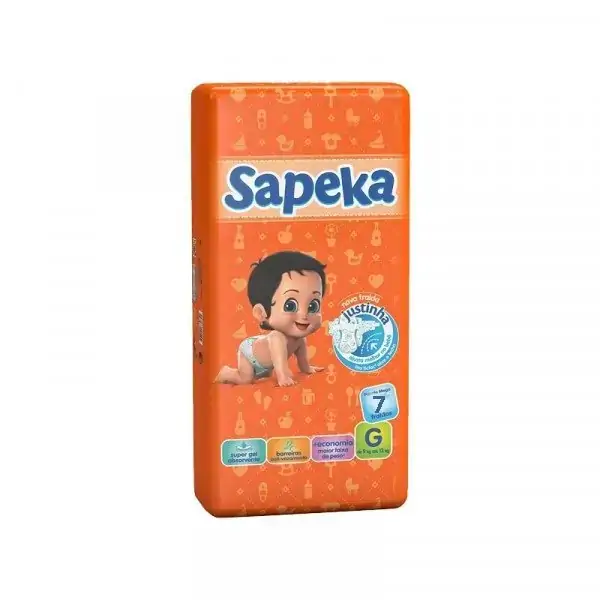 Fralda Desc Sapeka C/7u G