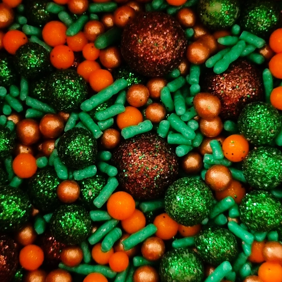 Confeito Sprinkles Pascoa V Misto/verde 60g Morelo