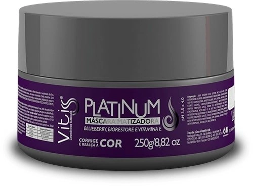 Masc.capilar Vitiss 250 Platinum Matizad
