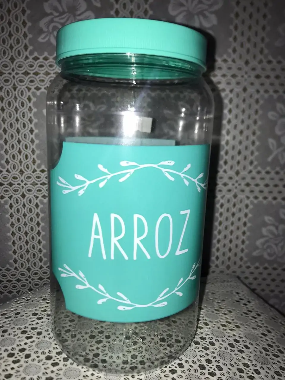 Pote 1500ml Arroz Tiffany 873 Qpots