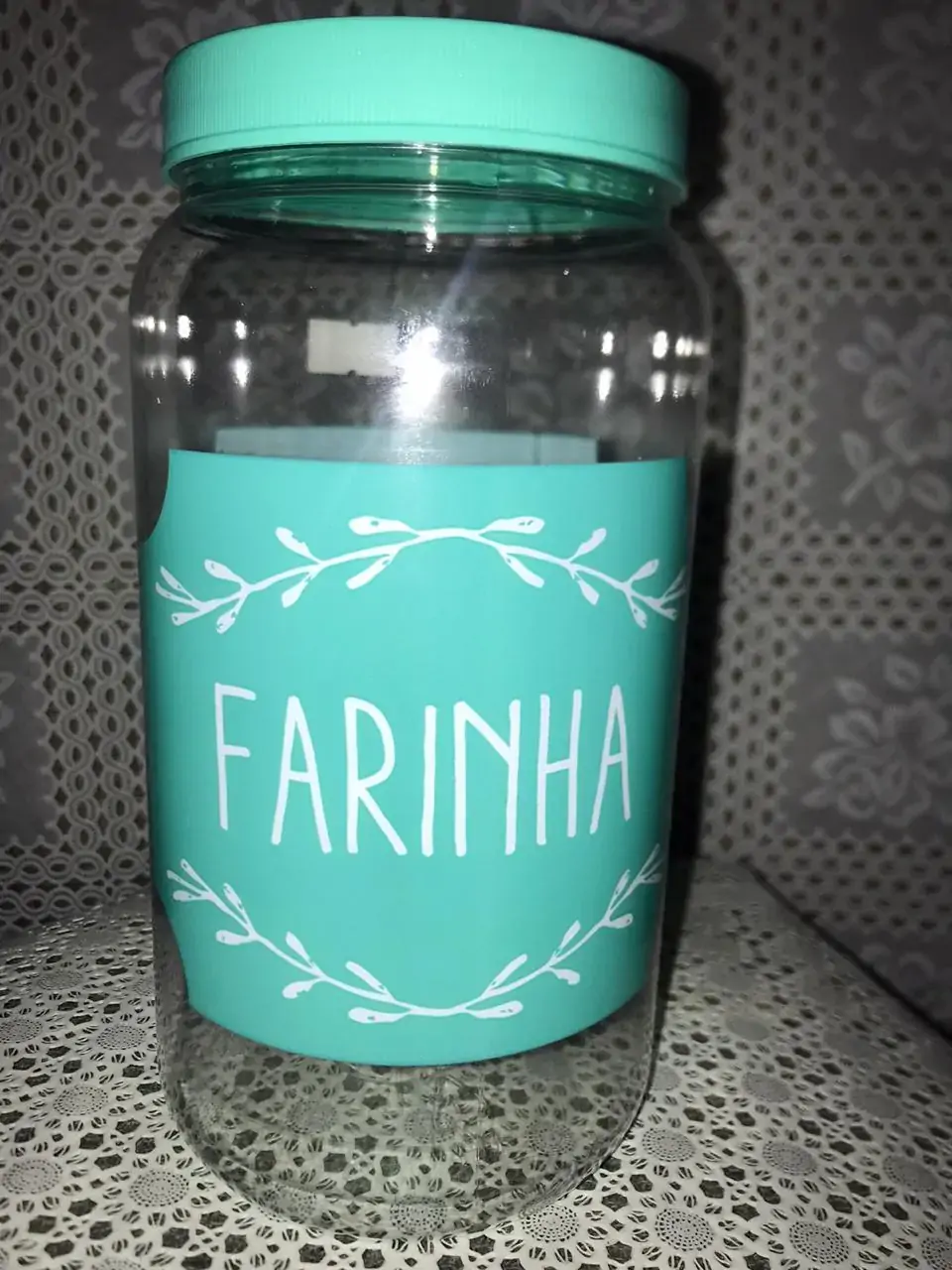 Pote Farinha Tiffany 1500ml 893 Qpots