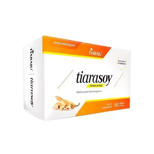 Gérmen De Soja Tiarasoy Tiaraju 90 Cápsulas De 500mg