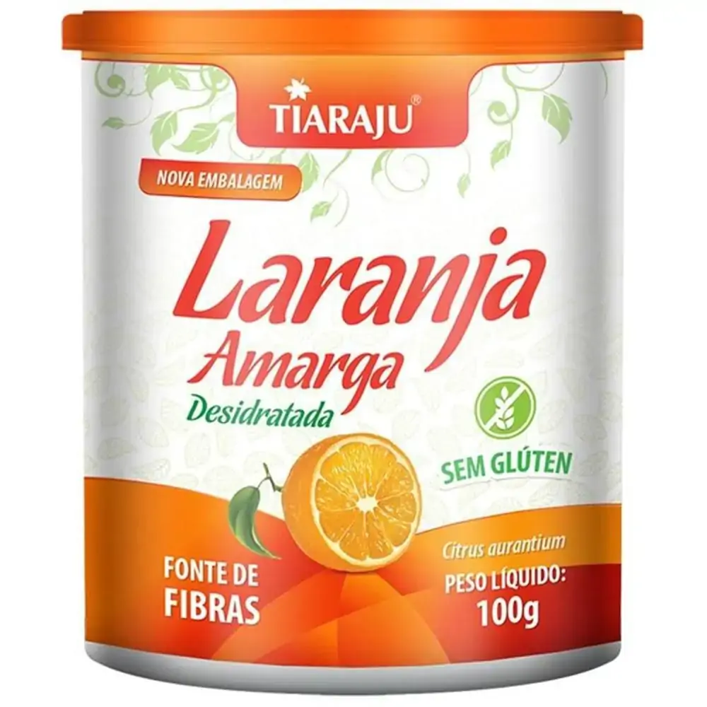 Laranja Amarga Desidratada 100g Tiaraju