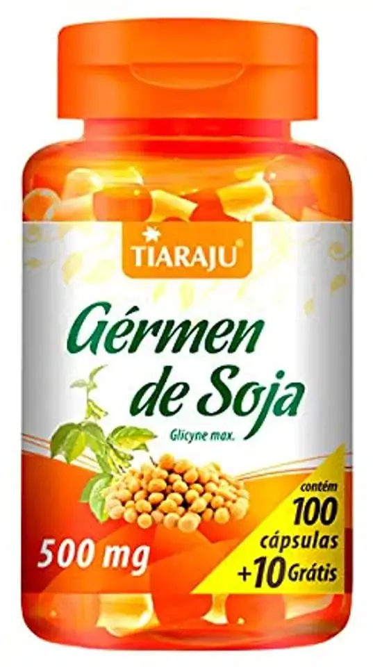 Gérme De Soja 500mg 100 10 Caps Tiaraju