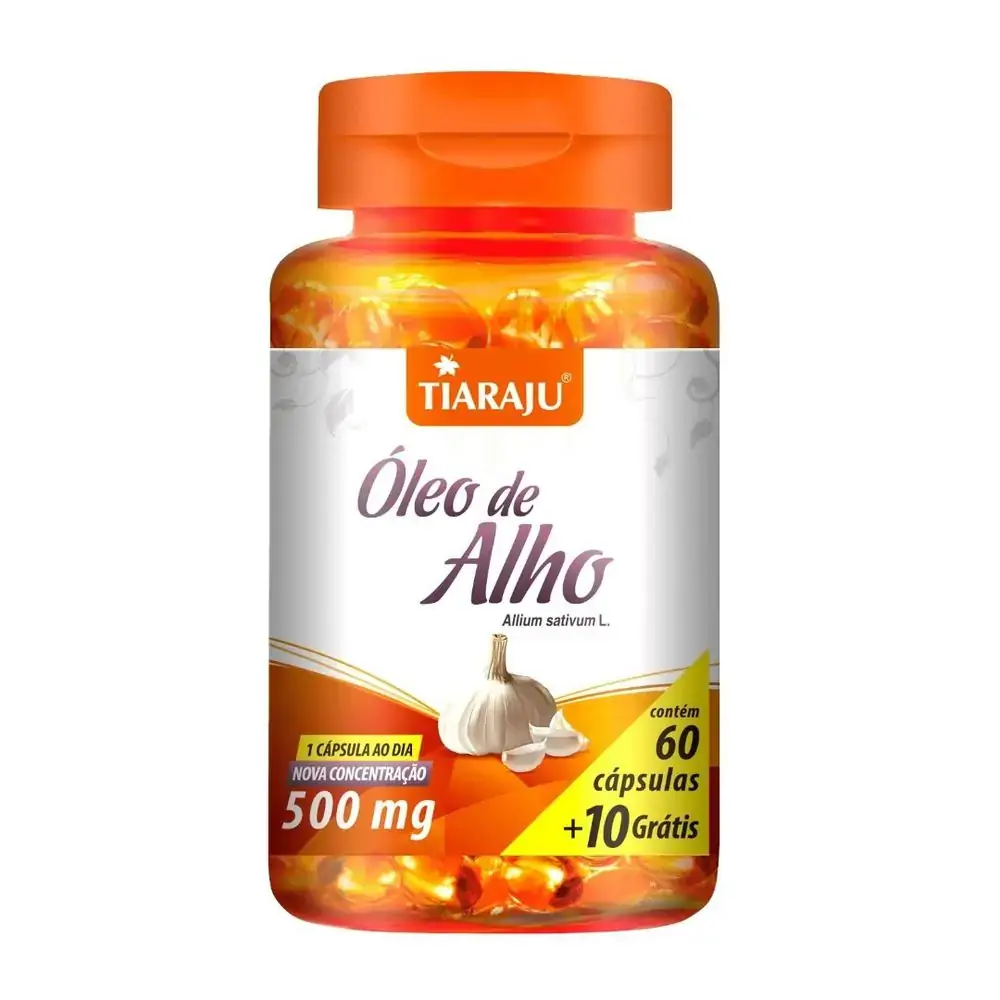Oleo De Alho 100caps Tiaraju