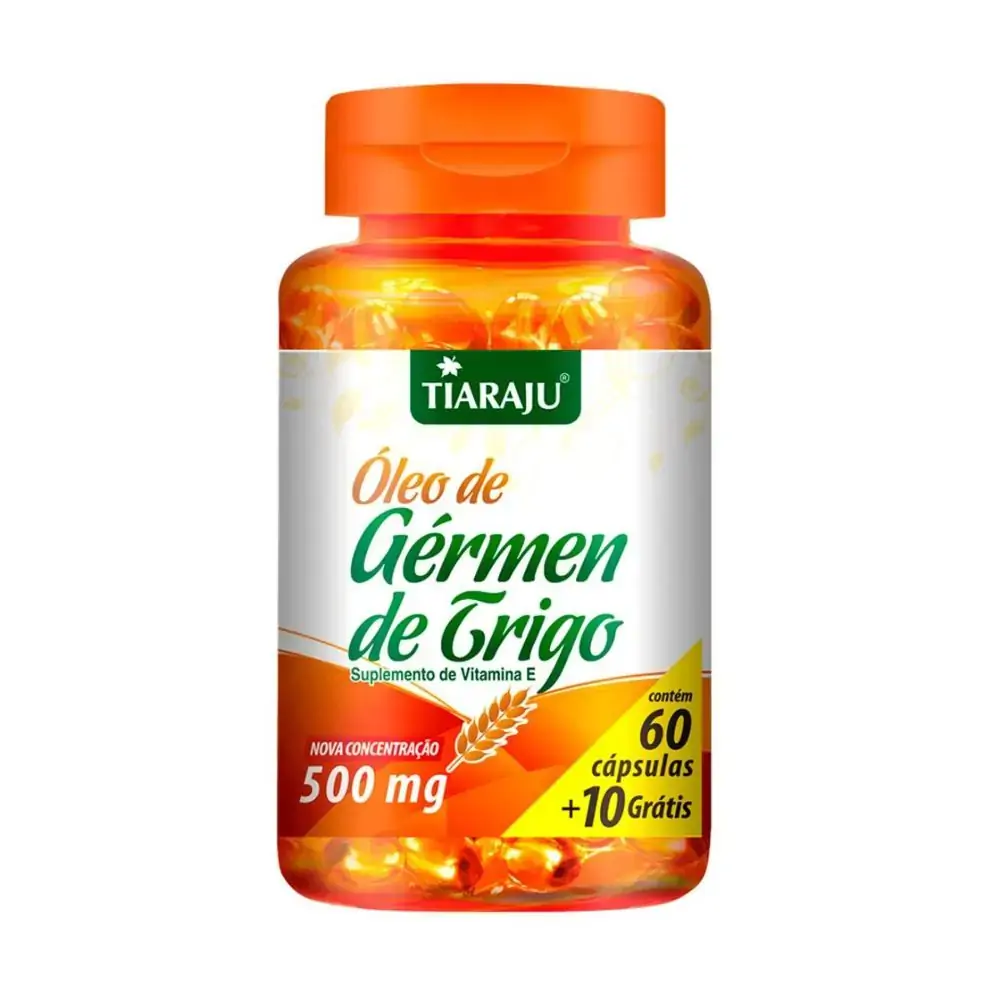 Oleo De Germen De Trigo 500mg 60 10 Softcaps Tiaraju