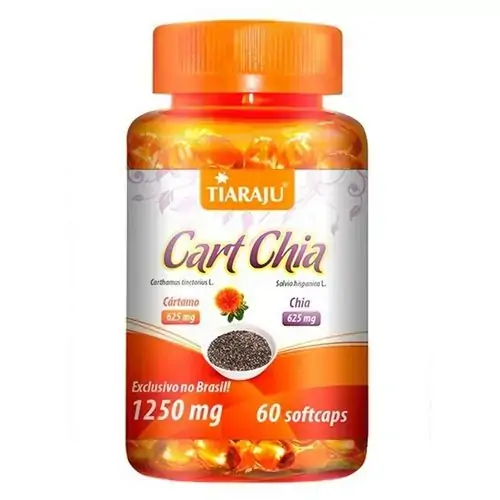 Cart Chia 1250mg 60caps Tiaraju