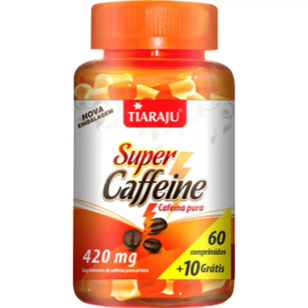 Super Caffeine 420mg 60 Cps Tiaraju