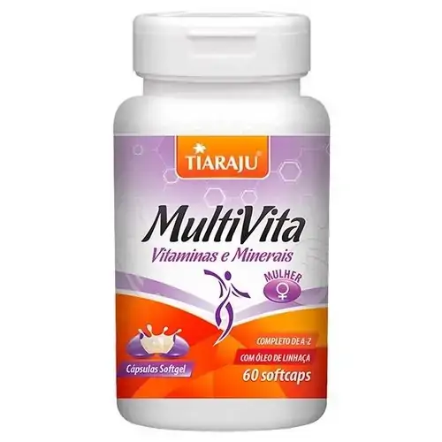 Multi Vita Mulher 60softcaps Tiaraju