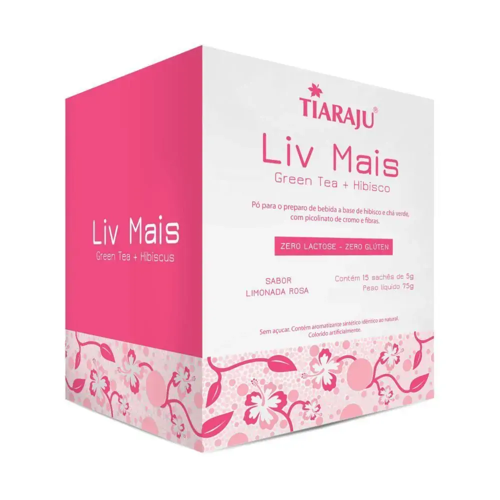 Liv Mais Sabor Limonada Rosa 75g Tiaraju