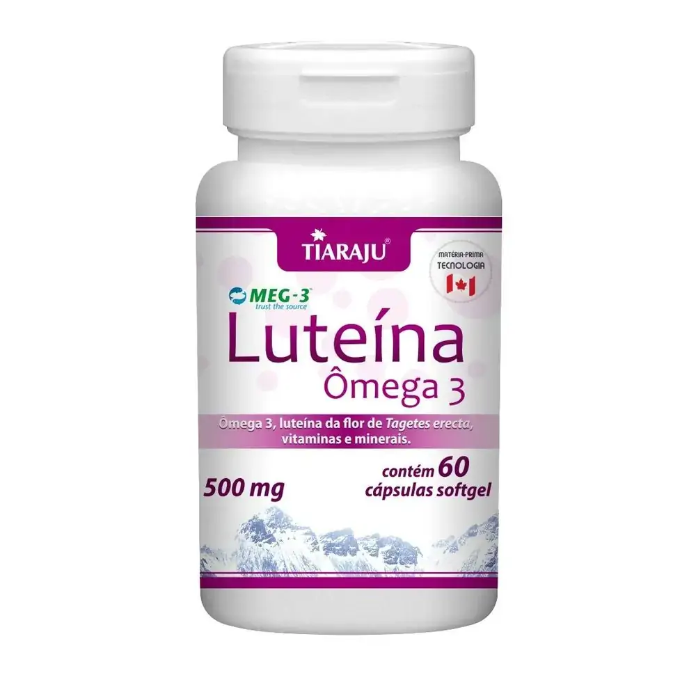 Luteina Omega 3 500mg 60 Comp Tiaraju Tiaraju