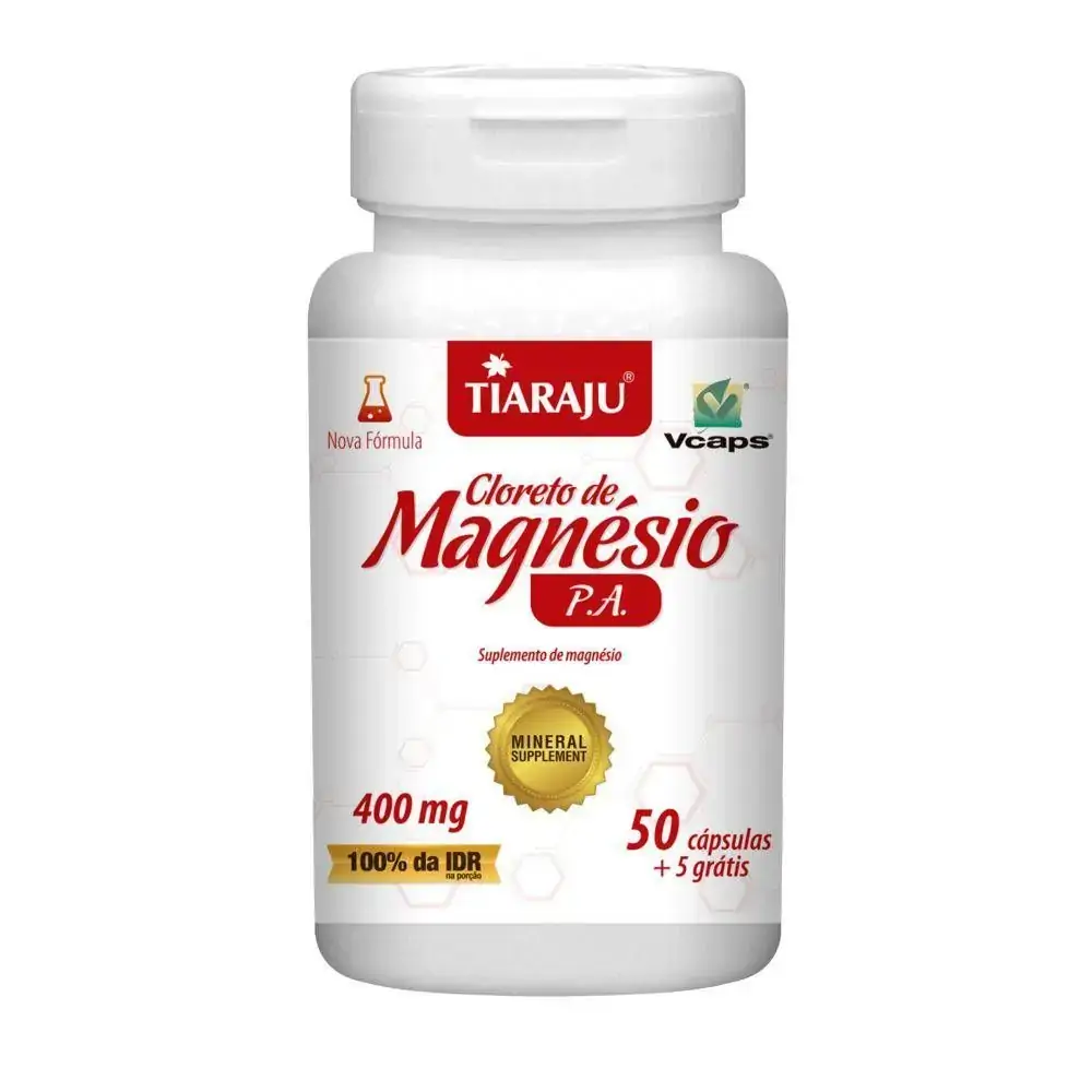 Tiaraju Cloreto De Magnesio Pa 650 Mg 50 Cps Tiaraju