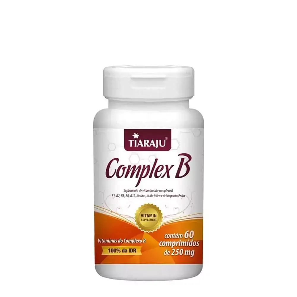 LOJA - COMPLEX B 250MG (60 COMP) - TIARAJU